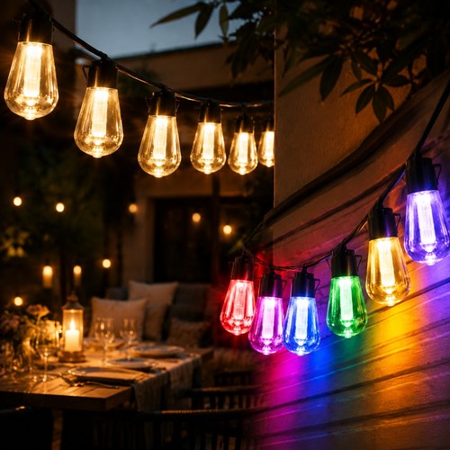Led solar powered retro - 30,