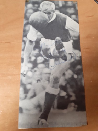 Ian ure arsenal hand - ure, signed