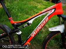 SPECIALIZED CARBON EPIC FRAME 17INCH MEDIUM NEW REAR SHOCK INC HEAD SET