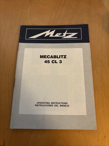 Metz mecablitz 3 camera - cl,