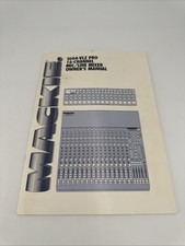 Owners Manual for Mackie 1604