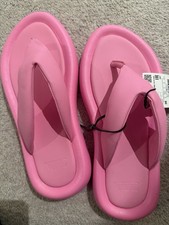 Zara Bubble Slides Size 6 New