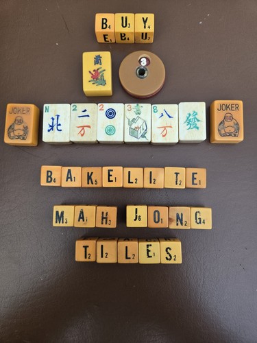 Vintage bakelite bone bamboo - vintage, bakelite,