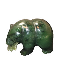 Canadian Nephrite Jade Bear