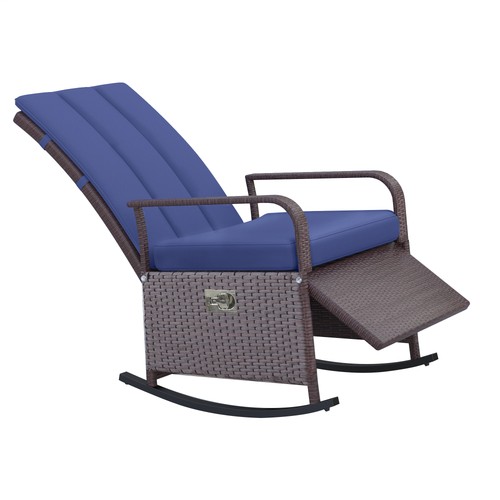 Rattan wicker rocking - wicker,