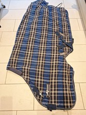 Horseware Rhino Turnout Rug Med Weight 6ft Professionally Washed No Rips & Hood