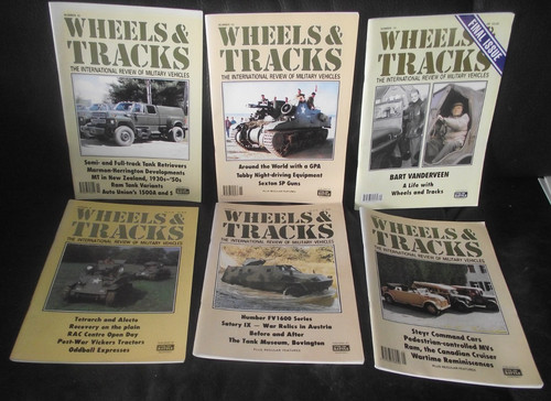 Six assorted editions - six, of