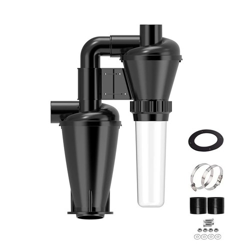 Double filtration cyclone dust - cyclone,