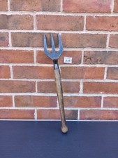 Vintage Hand Fork Long Handled Old Garden Tool? M319 ML