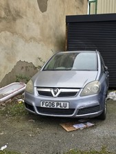 Vauxhall Zafira B 1.6 PETROL 2006 BREAKING SPARE PARTS SILVER