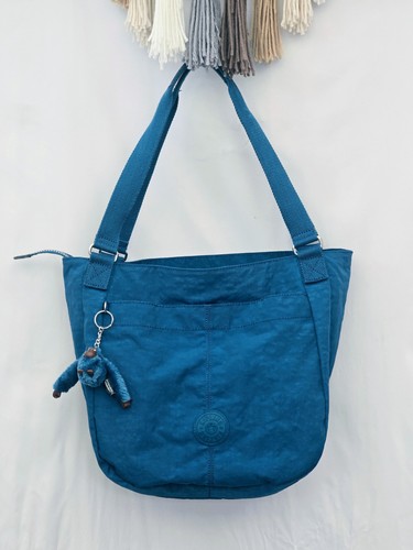 Kipling blue tote style medium - blue,