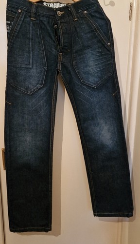 Red herring men jeans size - red,