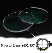 Power Lens Scope Sight 4x 6x
