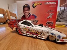 SIGNED ACTION 1/24 DIECAST JOHN FORCE DRAG RACING 2005 MUSTANG FUNNY CAR