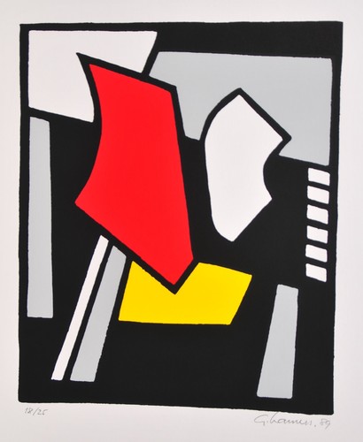 Godfried lamers screen print - godfried,