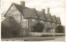 Long Itchington. Half Timbered House.