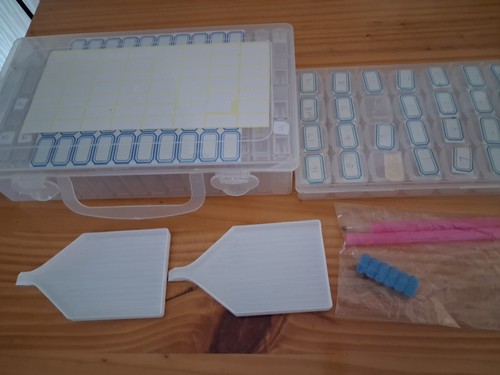 Diamond art bead containers - bead, containers.