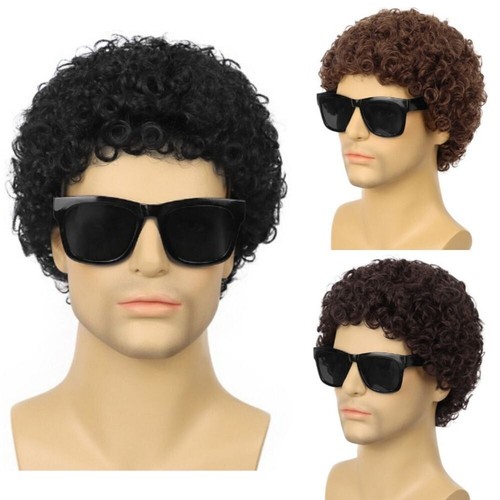 Mens afro curly wig for - mens,