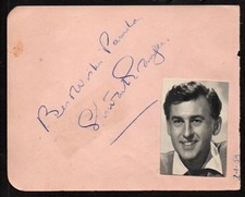 Stewart Granger authentic genuine signed autograph signature COA UACC