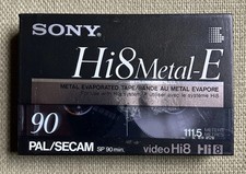 Sony hi8 metal - sony, video
