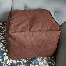 Soft Faux Suede Square Cube