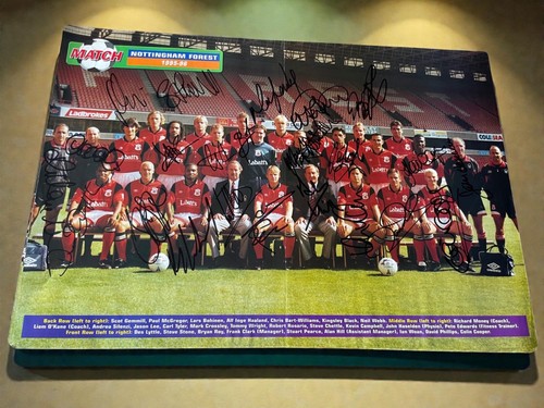 Nottingham forest 1995 - nottingham, 1995/96