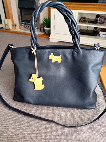 Radley black leather - leather, shoulder