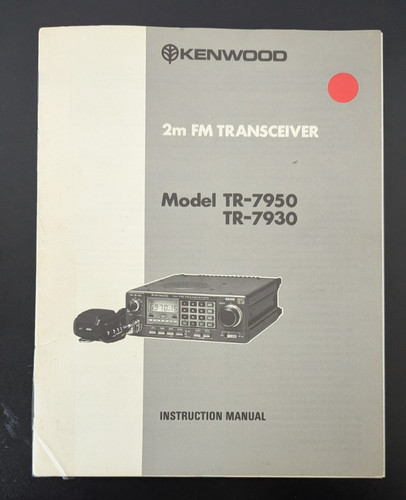 Kenwood 7950 7930 - kenwood, tr-7950