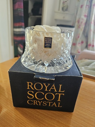 Royal scot crystal - crystal, bottle