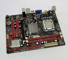 Biostar G41D3+ VER: 6.3 Socket 775 Motherboard and Processor - No Back Plate