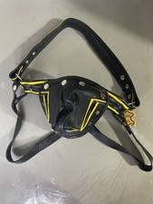 Genuine Leather Black Harness