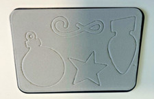 45/ SIZZIX ORNAMENTS #3 DIE EX CON CHRISTMAS CARD MAKER SCRAP BOOK PAPER CRAFT