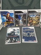 5 X Nintendo Wii Games Bundle