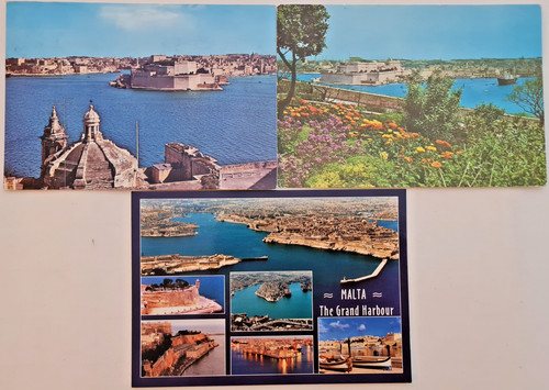 Malta postcards lot - x,
