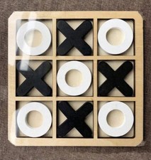 Wooden Noughts And Crosses /