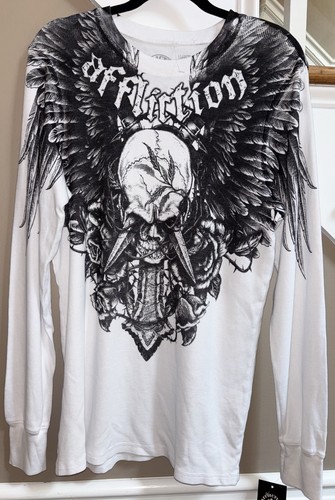 New affliction men - new, long