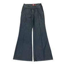 VGC Y2K 'Miss Sixty' Black Wide Leg Hinda Flare Low-Rise Casual Jeans W27" L33"