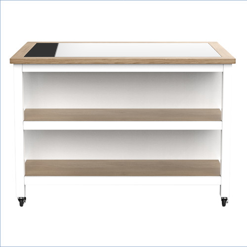 White mobile kitchen - white,
