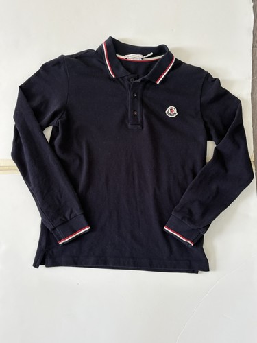 Moncler boys navy long sleeve - moncler,