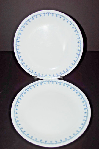 Vtg corelle snowflake blue - vtg,