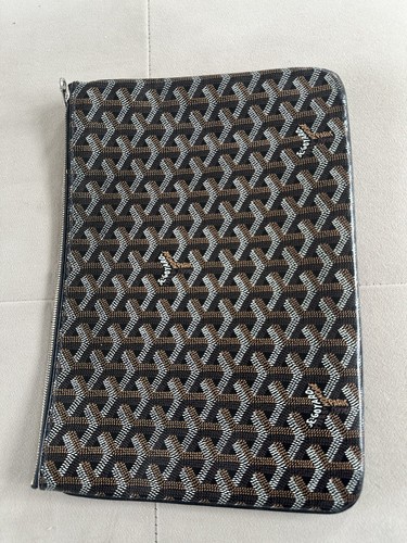 Goyard senat pouch black - goyard,