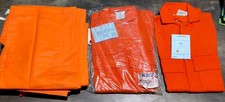 Job Lot x 6 Vintage Workwear Over Trousers Pants 4 + Jackets 2 Hi Vis Orange M