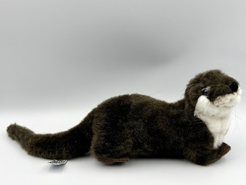 Hansa realistic otter plush - otter,