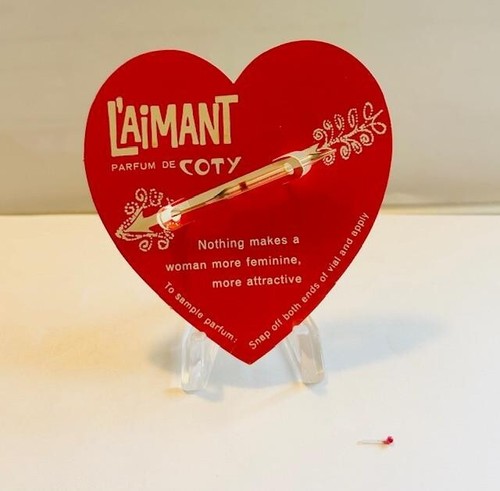 Rare 1960s coty aimant - coty, l'aimant