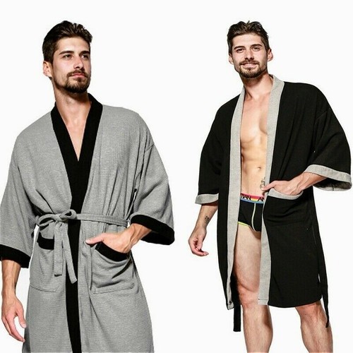 Men robe dressing gown - dressing, bath