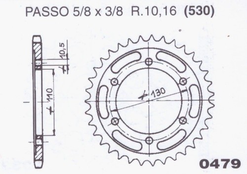 Crown rear sprocket for - crown,