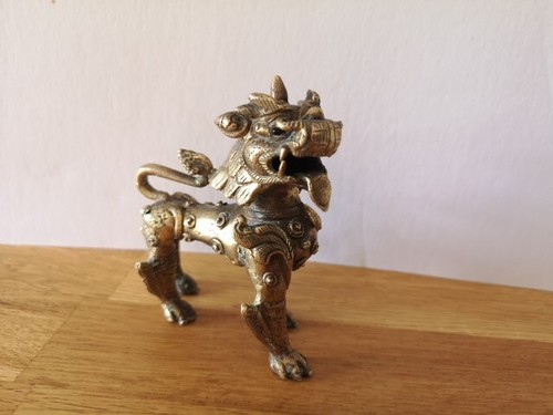 Vintage brass metal - brass, chinese