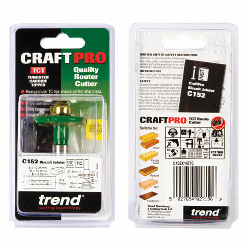Trend biscuit jointer set - biscuit,