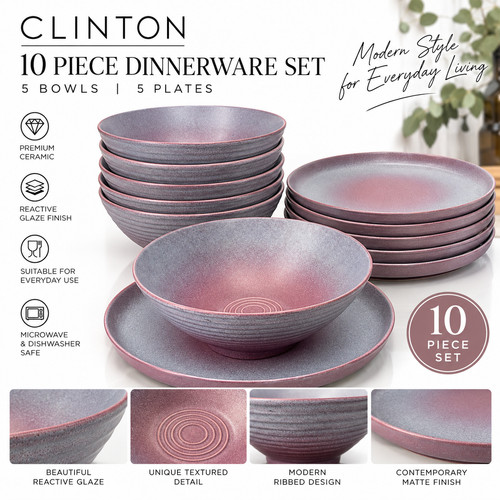Clinton piece ceramic - clinton, 10