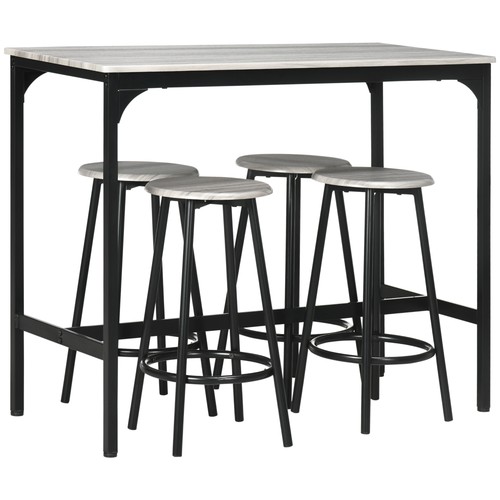 Piece bar table and stools - piece,